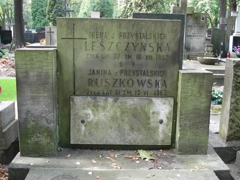Zdjęcie grobu Irena Leszczyńska (2)