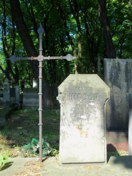 Zdjęcie grobu Feliks Hirsch (2)