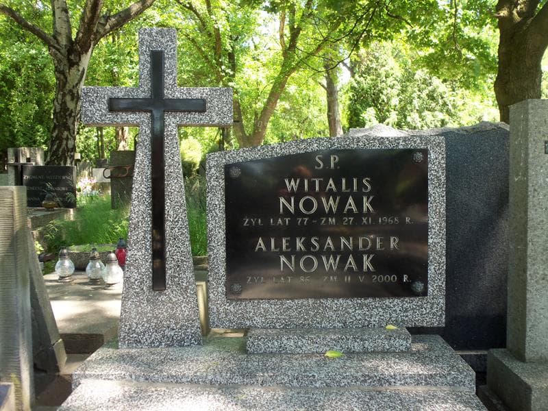 Zdjęcie grobu Witalis Nowak (2)