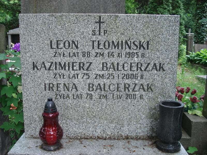 Zdjęcie grobu Leon Tłomiński (1)