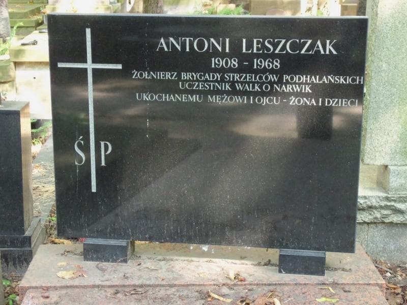 Zdjęcie grobu Antoni Leszczak (2)