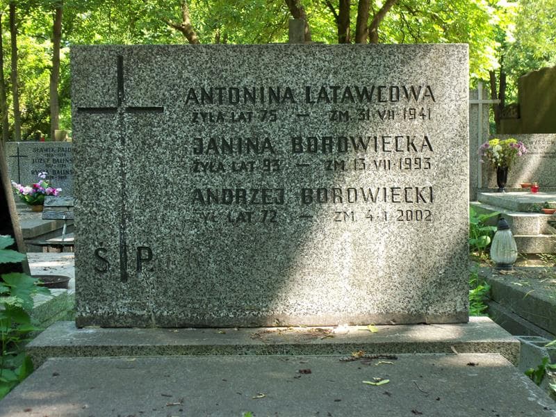Zdjęcie grobu Janina Borowiecka (2)