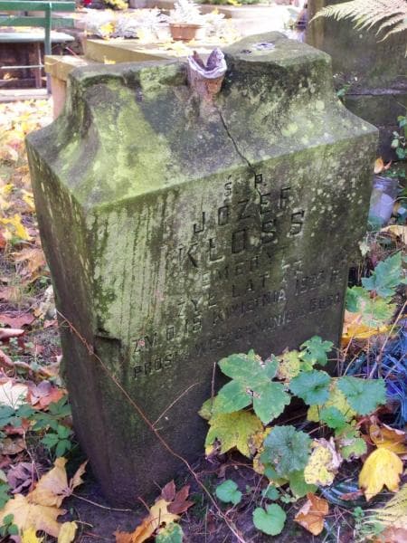 Zdjęcie grobu Józef Kłoss (2)