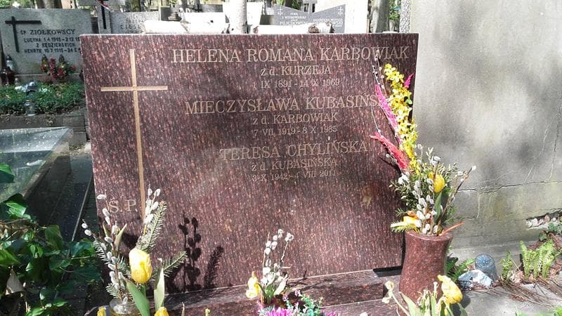 Zdjęcie grobu Mieczysława Kubasińska (1)