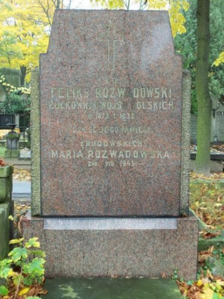 Zdjęcie grobu Feliks Rozwadowski (2)