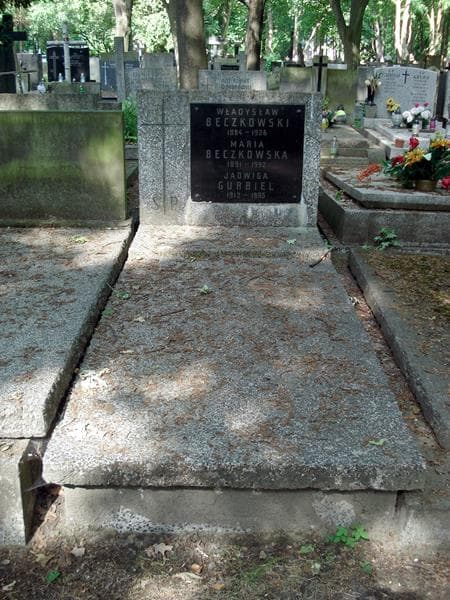 Zdjęcie grobu: Władysław Bęczkowski