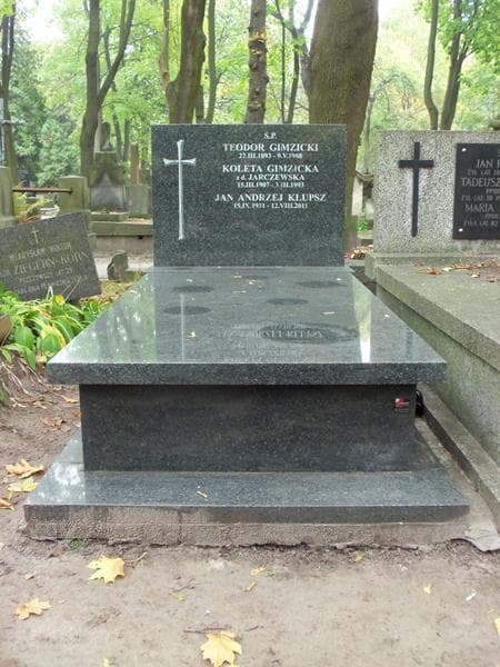 Zdjęcie grobu: Jan Andrzej Klupsz