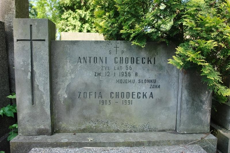 Zdjęcie grobu Antoni Chodecki (2)