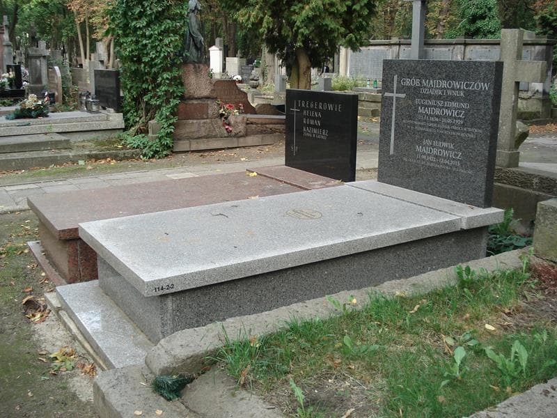 Zdjęcie grobu: Jan Ludwik Majdrowicz