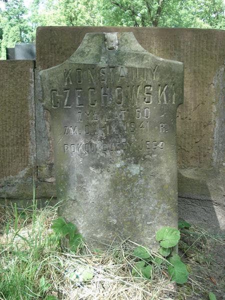 Zdjęcie grobu Konstanty Czechowski (2)