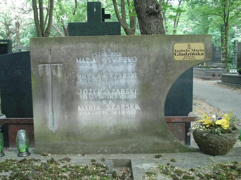 Zdjęcie grobu Izabela Maria Gładzińska (1)