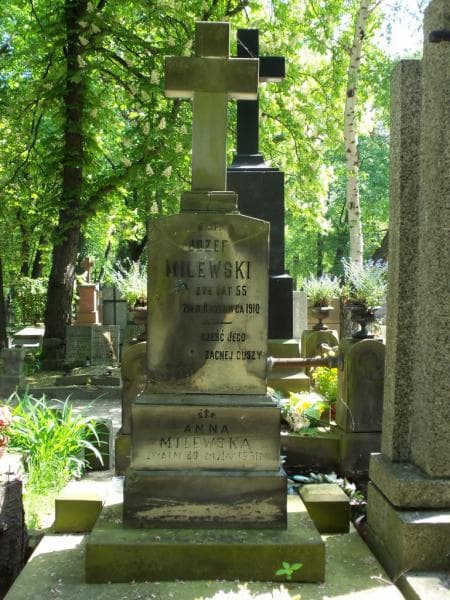 Zdjęcie grobu Anna Milewska (2)