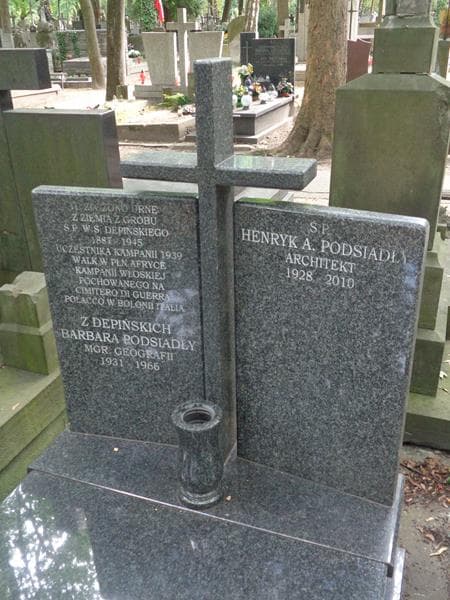 Zdjęcie grobu W.s. Depiński (2)