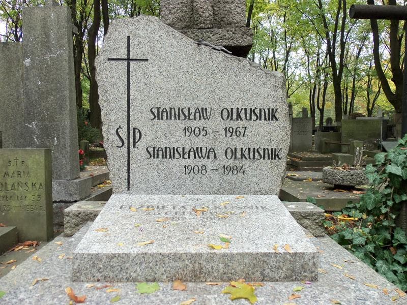 Zdjęcie grobu Stanisława Olkuśnik (2)