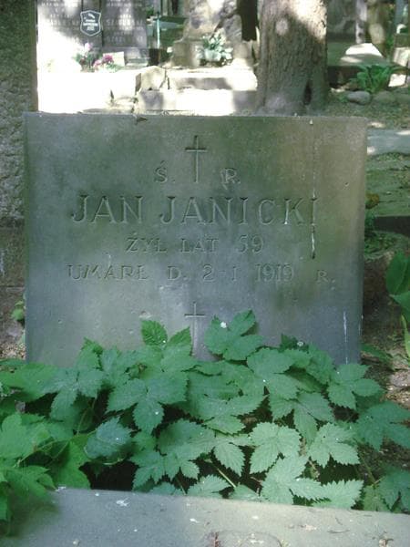 Zdjęcie grobu Jan Janicki (1)