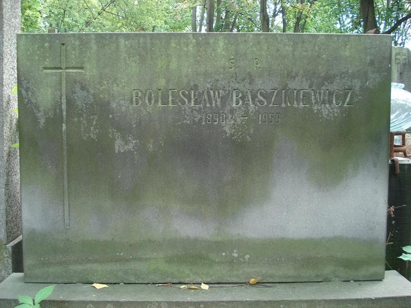 Zdjęcie grobu Bolesław Baszkiewicz (2)