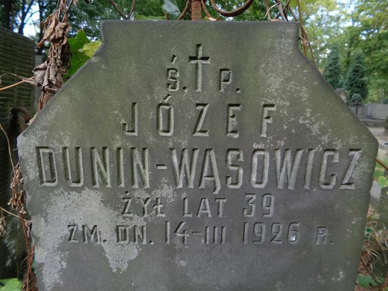 Zdjęcie grobu Józef Dunin-Wąsowicz (2)