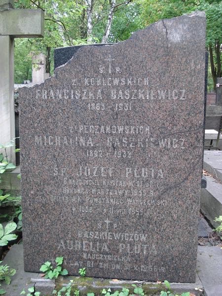 Zdjęcie grobu Franciszka Baszkiewicz (2)