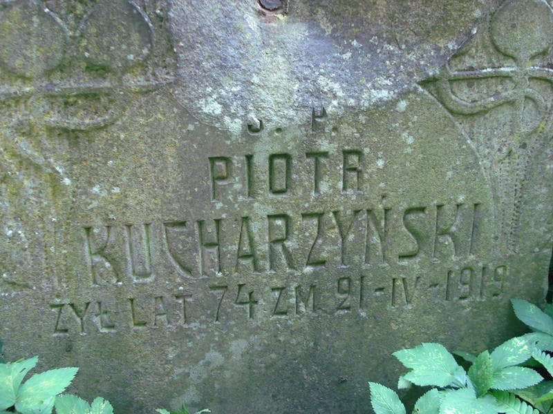 Zdjęcie grobu Piotr Kucharzyński (2)
