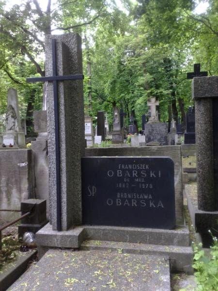 Zdjęcie grobu Hipolit Obarski (2)