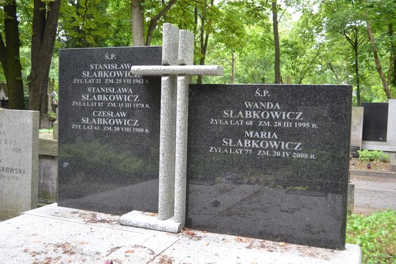 Zdjęcie grobu Maria Słabkowicz (2)
