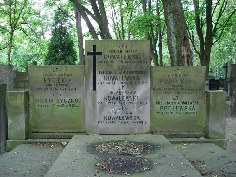 Zdjęcie grobu Euzebia Podlewska (2)