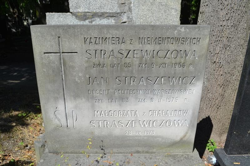 Zdjęcie grobu Kazimiera Straszewiczowa (2)