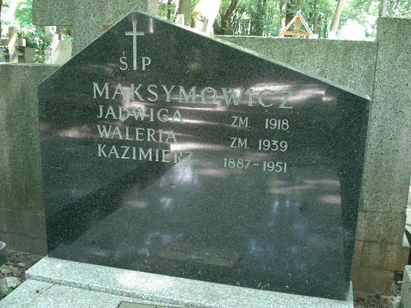 Zdjęcie grobu Jadwiga Maksymowicz (1)
