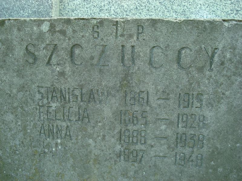 Zdjęcie grobu Stanisław Szczucki (2)