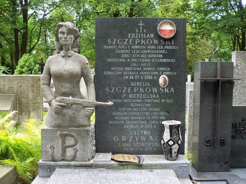 Zdjęcie grobu Aurelia Szczepkowska (2)