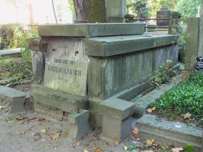 Zdjęcie grobu Antoni Chełmiński (2)