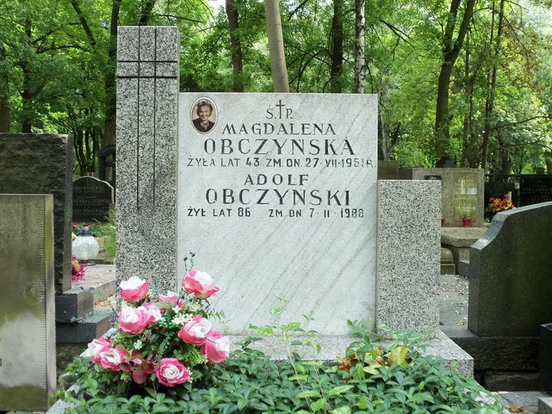 Zdjęcie grobu Adolf Obczyński (2)