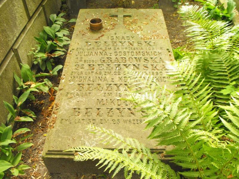 Zdjęcie grobu Ignacy Bełżyński (1)