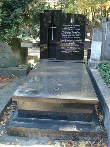 Zdjęcie grobu Aleksander Kulczyński (1)