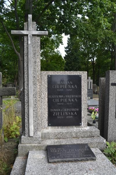 Zdjęcie grobu Władysława Ciepieńka (2)