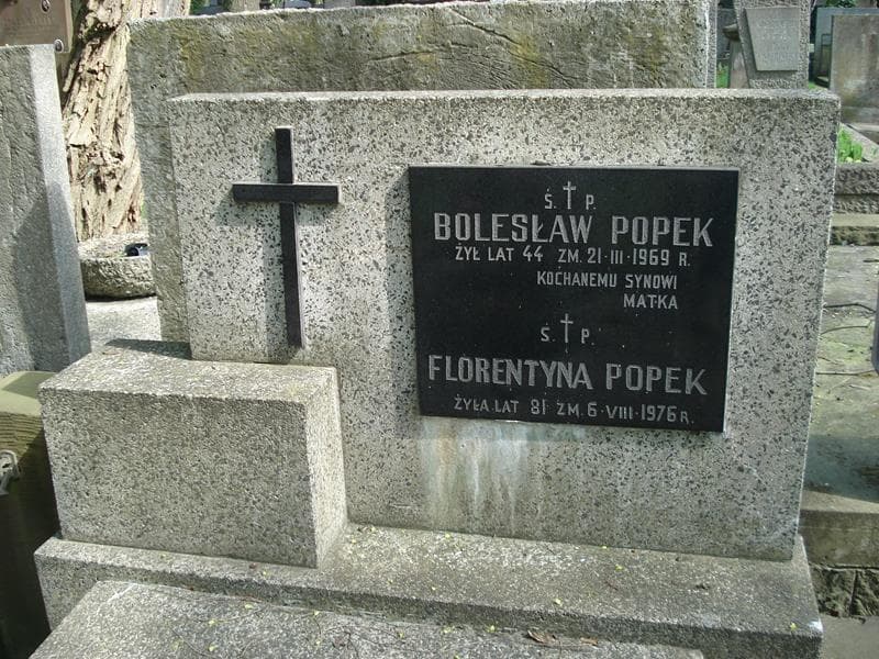 Zdjęcie grobu Florentyna Popek (1)