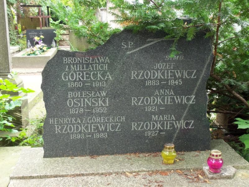 Zdjęcie grobu Broniisława Górecka (2)