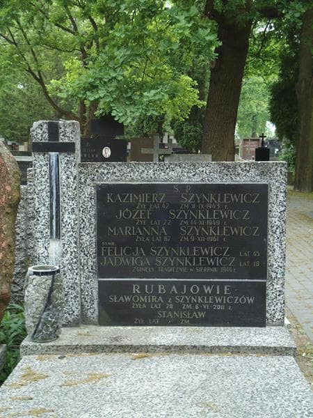 Zdjęcie grobu Sławomira Rubaj (2)