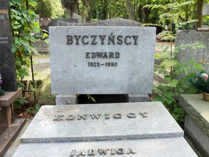 Zdjęcie grobu Edward Byczyński (2)
