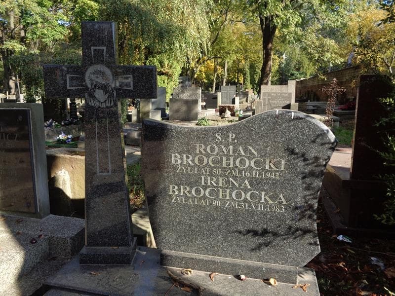 Zdjęcie grobu Irena Brochocka (2)