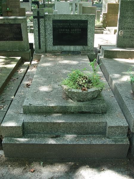Zdjęcie grobu: Franciszek Tadeusz Gabler