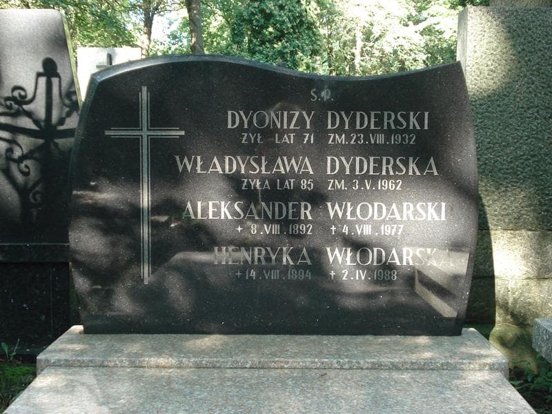 Zdjęcie grobu Dyonizy Dyderski (2)