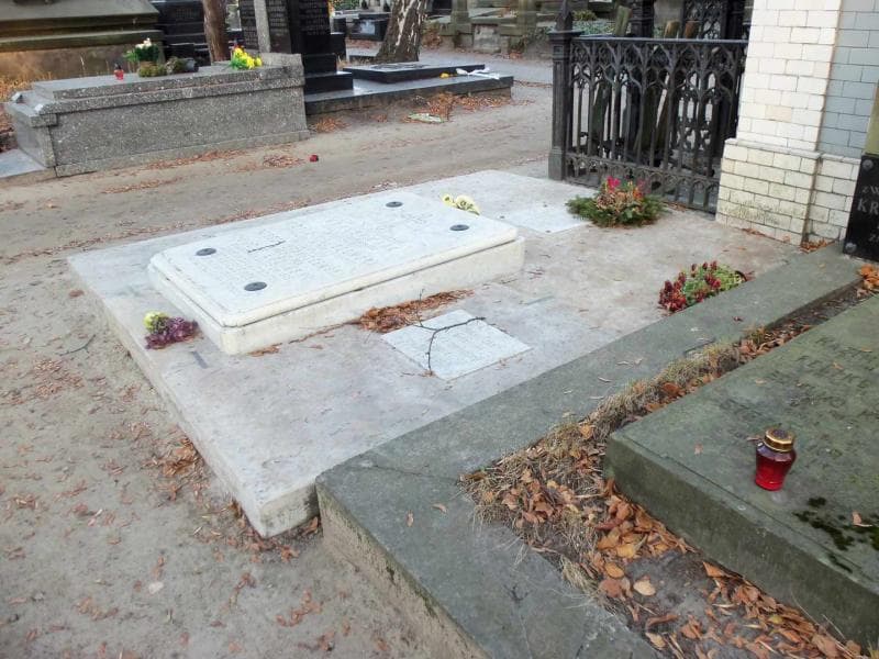 Zdjęcie grobu Bolesława Ligowska (2)