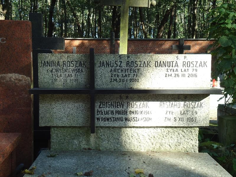 Zdjęcie grobu Janina Roszak (2)