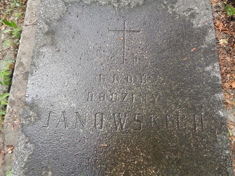 Zdjęcie grobu Janowscy (2)
