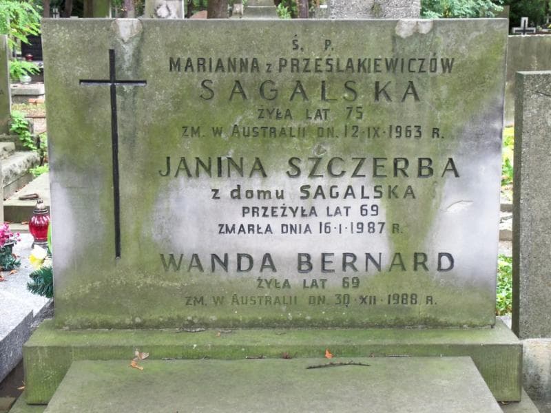 Zdjęcie grobu Wanda Bernard (2)