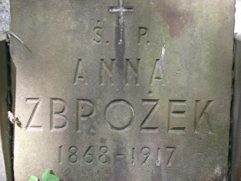 Zdjęcie grobu Anna Zbrożek (2)