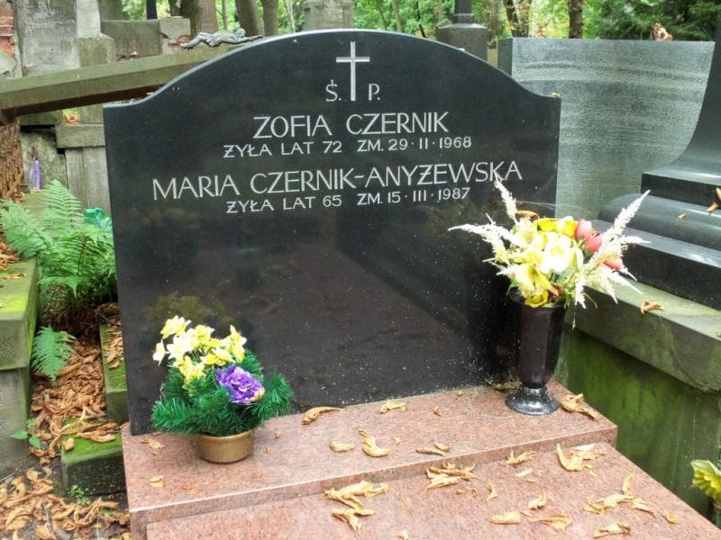 Zdjęcie grobu Maria Czernik - Anyżewska (2)