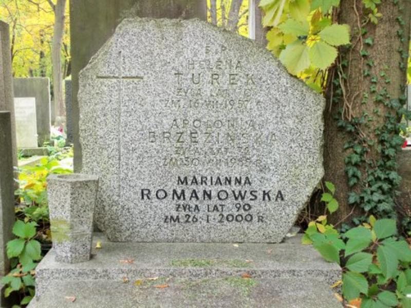 Zdjęcie grobu Apolonia Brzezińska (2)