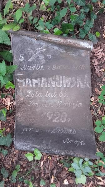 Zdjęcie grobu Anonim / Maria Baranowska (2)